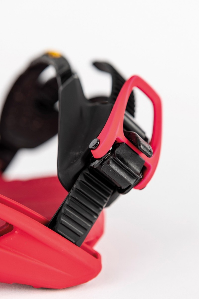 Nitro Team Snowboard Bindings Large (US Men's 11-14) Vivid Red New