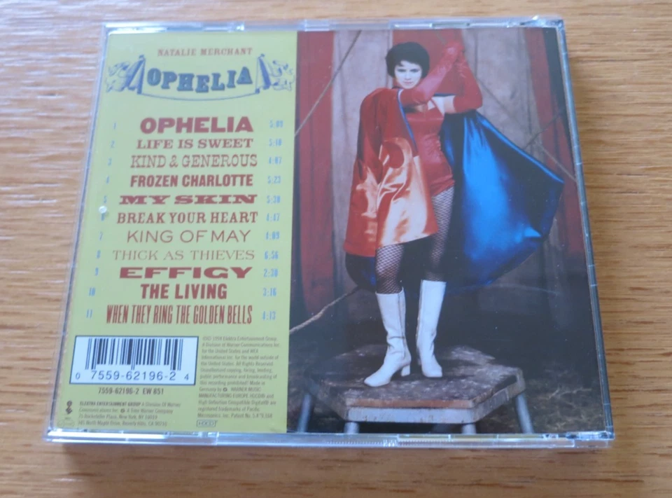 Natalie Merchant - Ophelia - CD - Elektra 1998, sehr gut - Bild 2 von 2