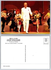 Andy Williams Theatre Branson MO Postcard Moon River Dancers Stage Show