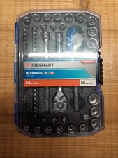 Jobsmart Mechanics Tool Set 1/4 In. DRIVE 68PEICE