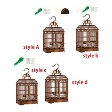 Villa Bird Cage Nest Pet Supplies Pet House Birdcage Parrot Stand Cage for