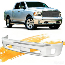 Chrome Front Bumper Face Bar For Dodge Ram 1500 Classic 13-18 Wfog Light Hole