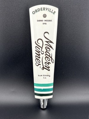 Modern Times Orderville IPA Beer Tap Handle Collectible Man Cave Bar Decor