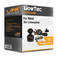 für BMW 3Er Limousine 98-05 Towtec Elektrosatz 7Polig Fahrzeugspezifisch Neuware