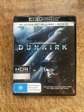 Dunkirk | Blu-ray + 4KUhd + Uv (Blu-ray, 2017). VGC. Free Post.
