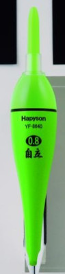 Hapyson YF-8640 Green Luminous Rubber Top Mini Float  Freestanding Type  No. 0.8