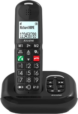 ALCATEL XL685 Voice - Schnurloses Festnetztelefon DECT Senioren im XL-Format Anr