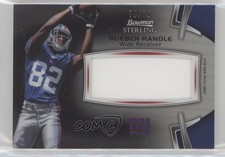 2012 Bowman Sterling Jumbo Rookie Relic Rueben Randle #BSJRR-RR 1d40