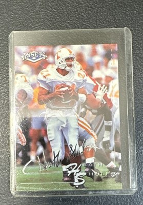 1995 Classic Assets - Heath Shuler #63 Silver Foil Signature
