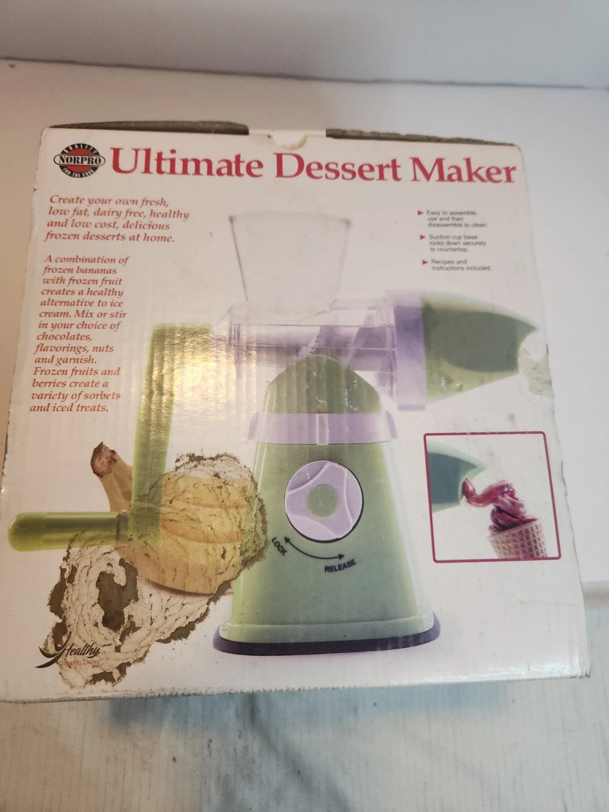 NORPRO the Ultimate Dessert Maker New In Box Healthy Smoothie/shake Wellness Dr