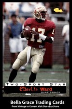 1994 Classic Draft Charlie Ward #82 Florida State Seminoles NFL Football