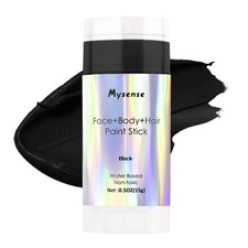 Mysense Black Face Body Hair Paint Stick,Water Based Washable Temporary Hair ...