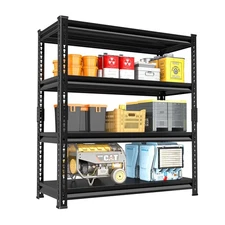 Heavy Duty Storage Shelving 48x16x72in 1800lbs 5-Tier Adjustable Industrial