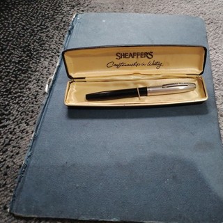 Vintage Sheaffer Snorkel Fountain pen Made In Australia Steel Nib
