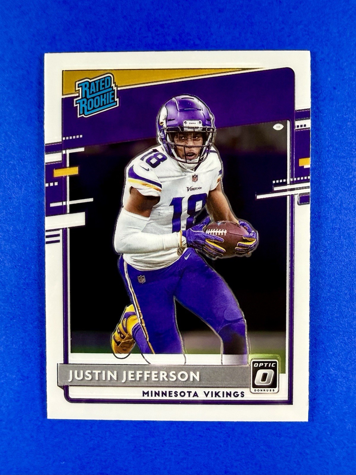 2020 Panini Donruss Optic - Rated Rookies Justin Jefferson #163 (RC)