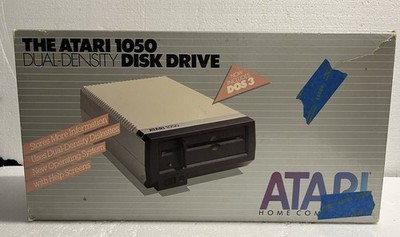 Atari 1050 Disk Drive Computer w/ the original box, With DOS 3.0 - Tested!
