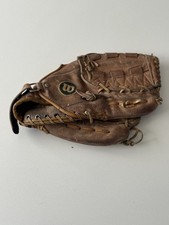 Wilson RHT Baseball Glove Mitt Dual Hinge Pro Style Ron Guidry 13  Nylon Stitch