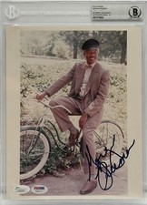 Morgan Freeman Signed Driving Miss Daisy 8x10 Photo Autograph Grade 10 Slabbed