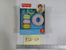 Fisher-Price Eat Dessert First Gift Set Baby Teether Rattle 3m Girl Multi New