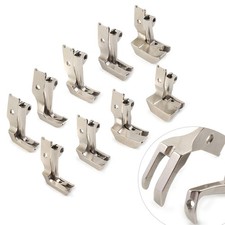 9 Sets Smooth Bottom Piping Walking Feet For JUKI CONSEW SINGER Sewing Machine