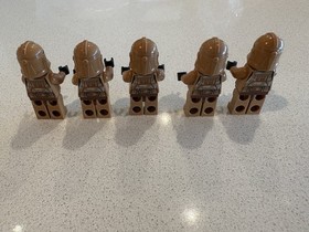 LEGO Star Wars Geonosis Clone Trooper SW0606  Lot Of 5 From Set 75089