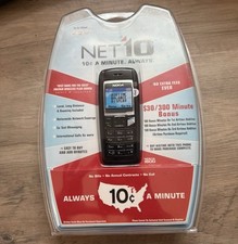 NEW Net10 Nokia 1600 Prepaid Cell Phone SSO - 10¢/Min - No Contract - Sealed