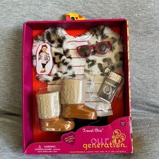 Our Generation Travel Chic Doll Clothes  Accessories Set For 18" Dolls - Stylis