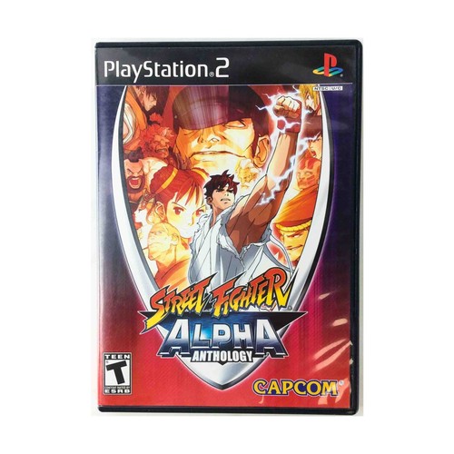 Capcom PS2 Game Street Fighter Alpha Anthology NM
