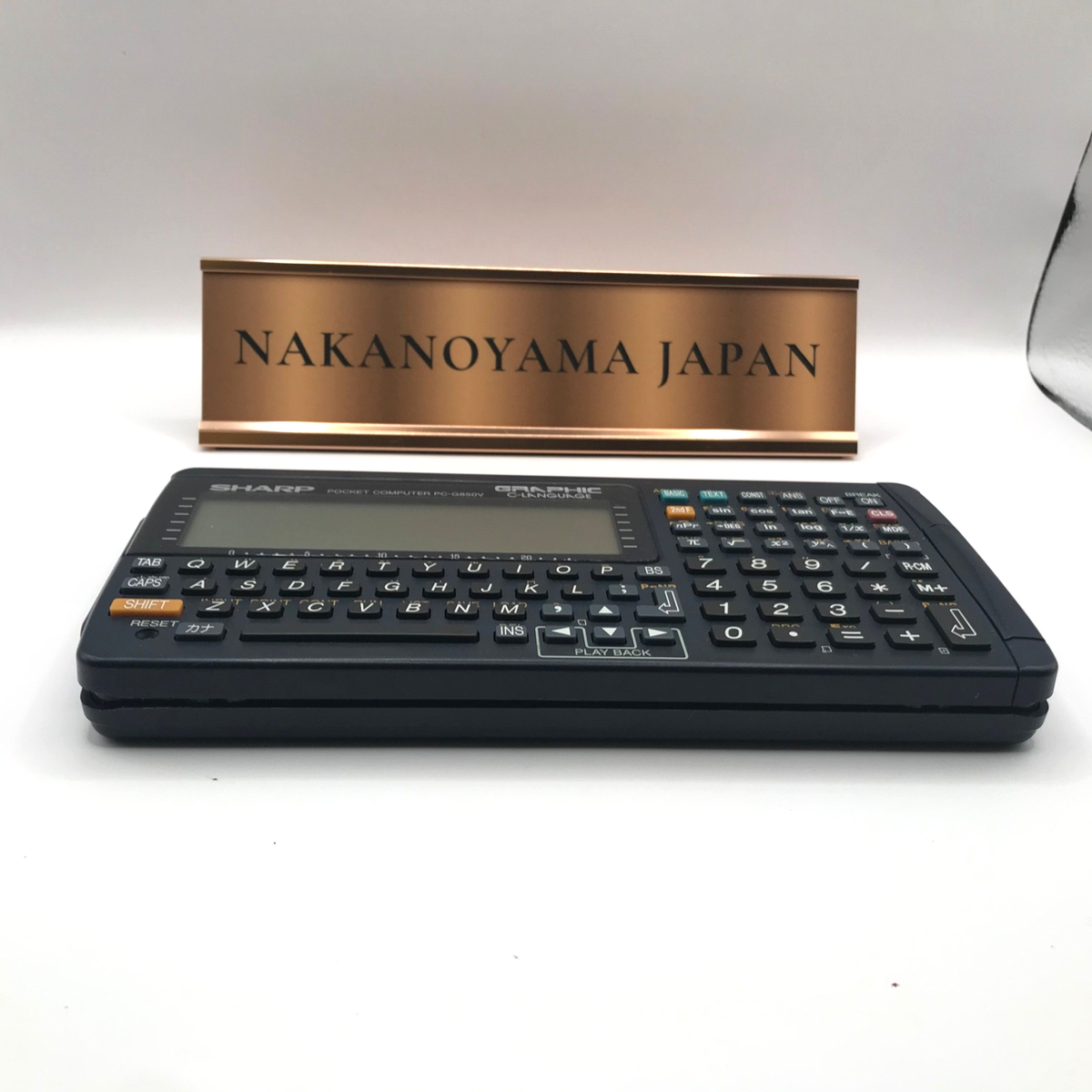SHARP Pocket computer PC G850V Function Calculator Tested Japan | eBay