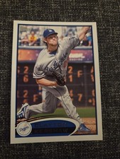2012 Topps #600 Clayton Kershaw Los Angeles Dodgers