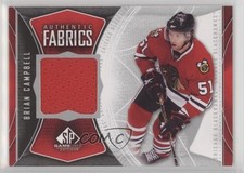 2009-10 SP Game Used Edition Authentic Fabrics Brian Campbell #AF-BC 1o3