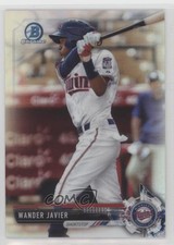 2017 Bowman Chrome Prospects Refractor 198/499 Wander Javier #BCP242 1s8