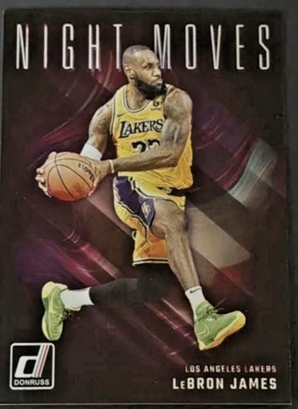 2024-25 Donruss LeBron James Night Moves #24 Lakers SSP Case Hit