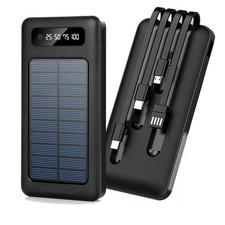 Batteria Esterna Power Bank 15800mah Solare 2.1a USB Type-c Iphone - Miniatura 4