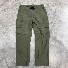 Boy Scouts Of America Pants mens XL Green Uniform Switchback Zip Off Cargo