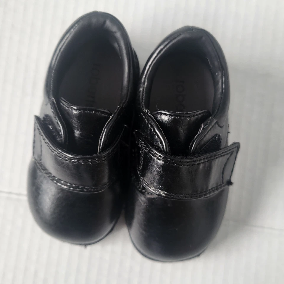 Robert david 3m zapatos de vestir negros niños pequeños Foto 2 de 4