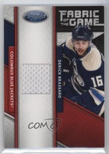 2011-12 Certified Fabric of the Game Materials 13/25 Derick Brassard #41 0c3