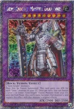 Yugioh! Gem-Knight Master Diamond - RA04-EN178 - Platinum Secret Rare - 1st Edit