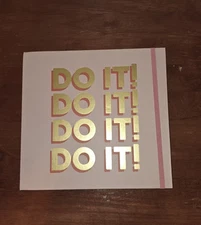 Do It! To Do/Weekly Gameplan Binder With Sticky Notes In Book