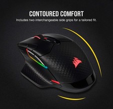 Corsair New Corsair Dark Core RGB Pro SE, Wireless FPS/MOBA Gaming Mouse, Black 6