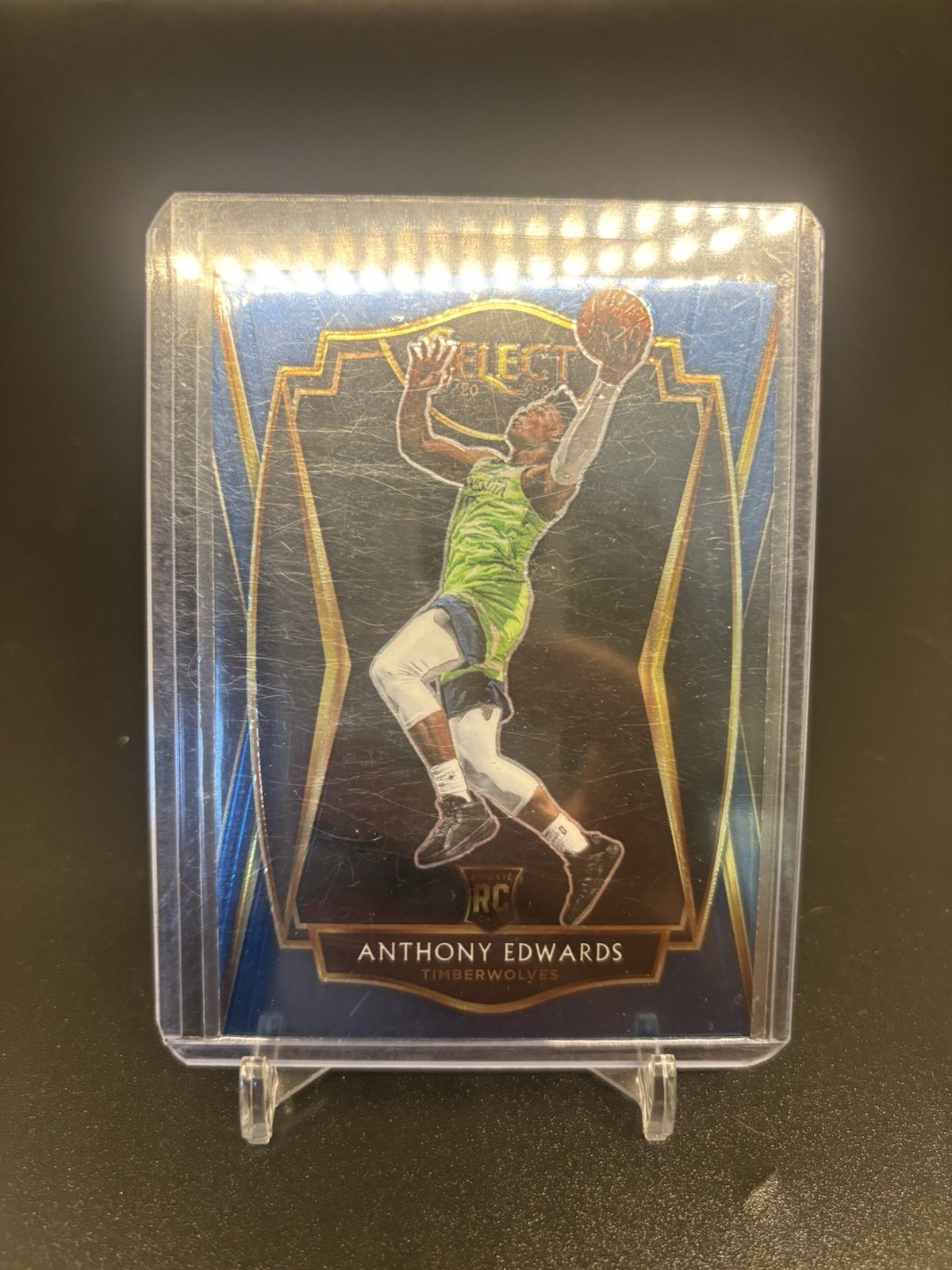 Panini 2020-21 Select Premier Level Anthony Edwards Timberwolves Rookie #169