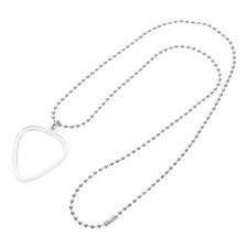  Collana con plettro per chitarra: collana con ciondolo porta plettro