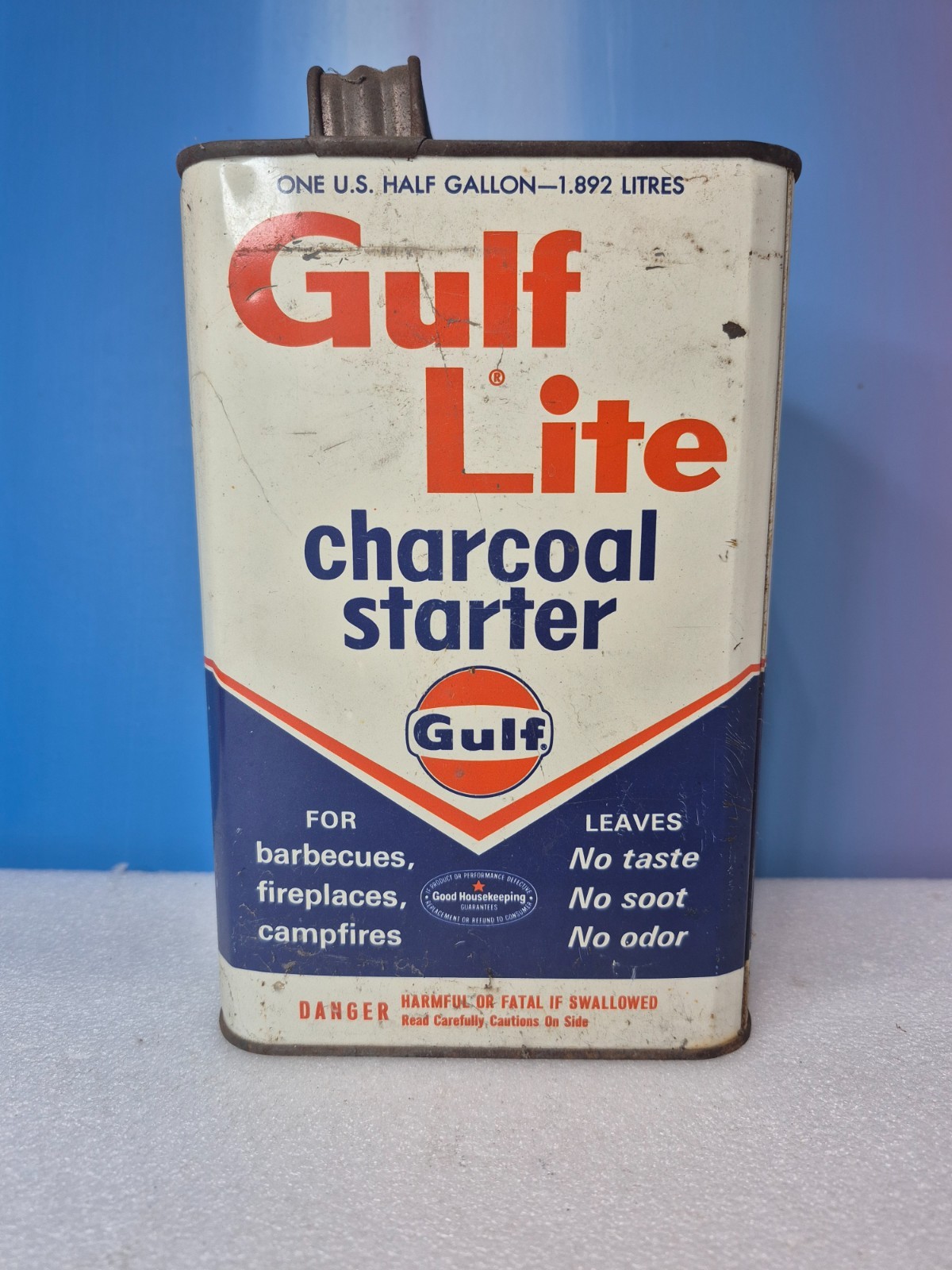 Fluid Half Gallon Can