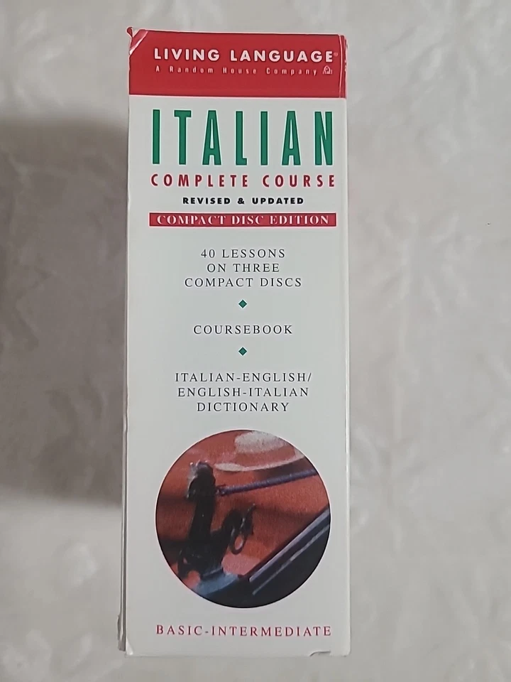 Living Language Ser.: Basic Italian by Living Language Staff (1998, Mixed Media) - Image 4 of 4