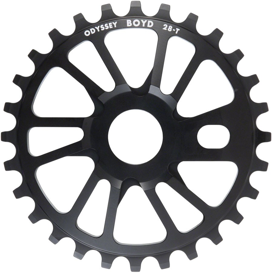 Odyssey Boyd Sprocket 28T CNC Machined 7075-T6 Aluminum Black for BMX - 11290₽