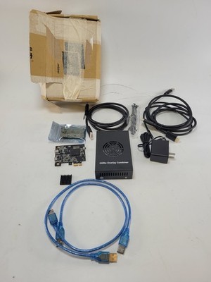 Captain DMA 75T PCIe Artix-7 Card & BaAn 6th Gen 240Hz HDMI Video Overlay Fuser