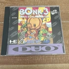 Bonk 3: Bonk's Big Adventure CD With Manual TurboGrafx-16 Disc Mint
