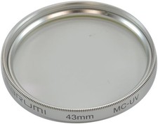 New MARUMI UV filter 43mm MC-UV 43mm Silver For UV absorption from Japan