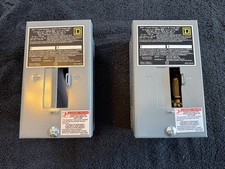 Set  of 2 Square D QO2L30SCP 30A 120/240V 1-Phase Indoor Main Lug Load Center