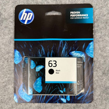 HP 63 Ink Cartridge - Black HEWDT6U62AN Printer Ink